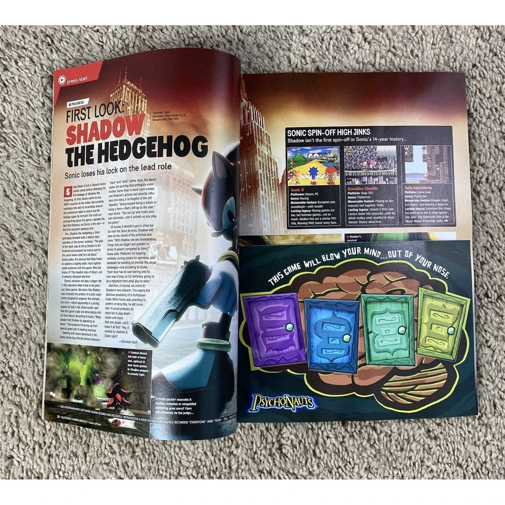 Electronic Gaming Monthly EGM May 2005 #191- Phantasy Star Universe -Vixens Disc